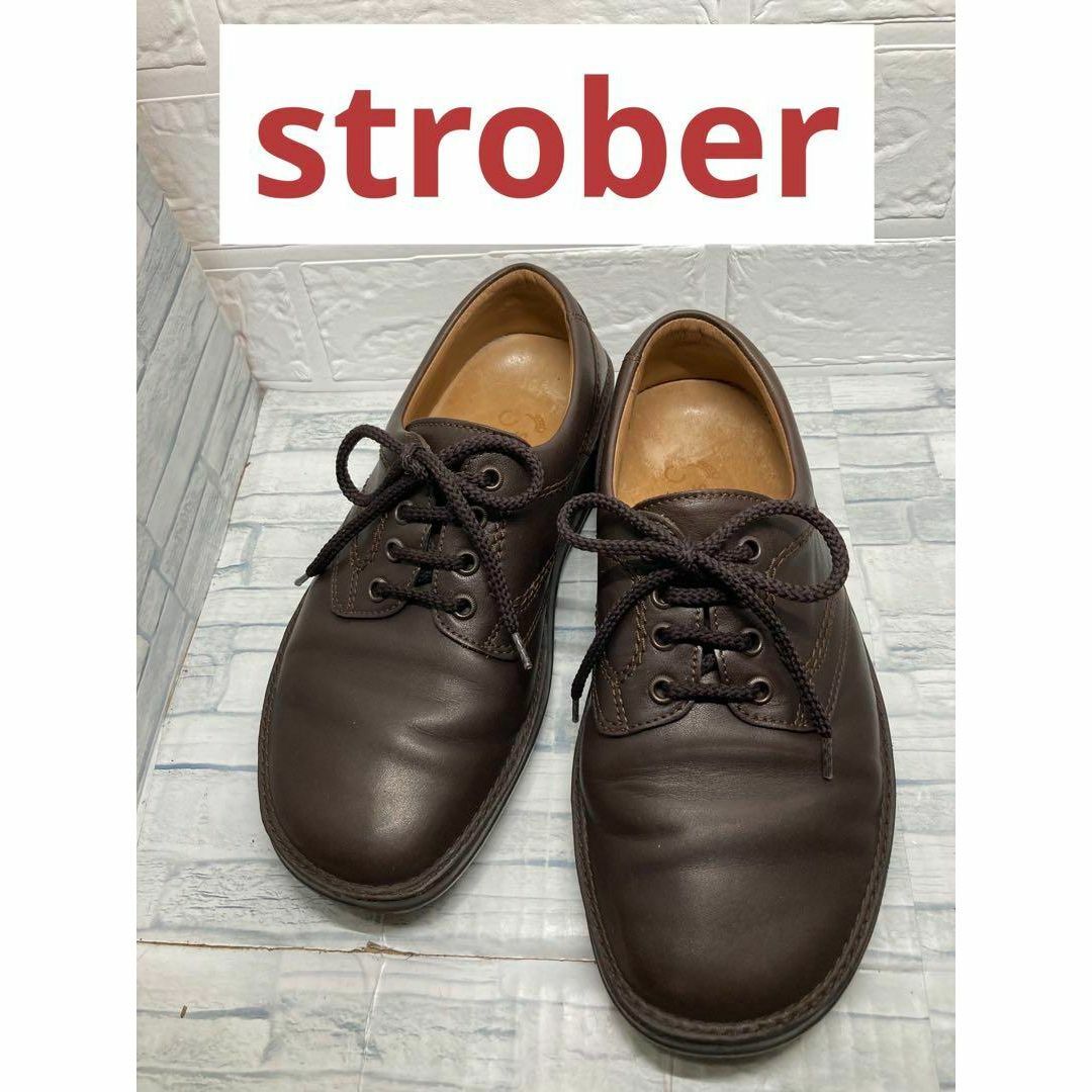 strober  ストロバー  レザーウォーキングシューズ 25.5cm レディースの靴/シューズ(スニーカー)の商品写真