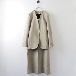 2018AW エムエムシックス メゾンマルジェラ MM6 Maison Margiela マルチウェイ テクノウールコート 38//グレージュ【2400013866989】