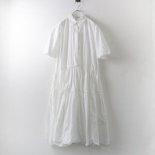 2023SS セシリーバンセン CECILIE BAHNSEN PRIMROSE DRESS プリムローズドレス シャツワンピース 【2400013866972】