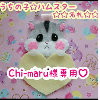 Chi-maru様専用♡  ジャンガリアンハムスター