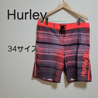 ハーレー(Hurley)の【美品】Hurley ハーレー サーフパンツ ショートパンツ 34サイズ(ショートパンツ)