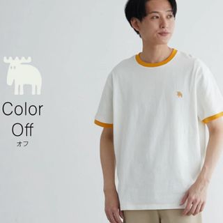 モズ(moz)のMOZ  Tシャツ 北欧 スウェーデン エルク ヘラジカ ユニクロ ザラ GU(Tシャツ/カットソー(半袖/袖なし))