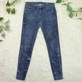 ディーゼル(DIESEL)のディーゼル　GRACEY-NE　JOGG JEANS　リペア加工ストレッチ　27(デニム/ジーンズ)