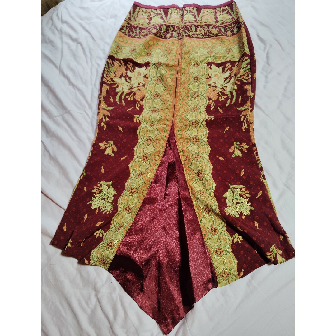 エスニックインド華やかなスカート新品 レディースのスカート(ひざ丈スカート)の商品写真