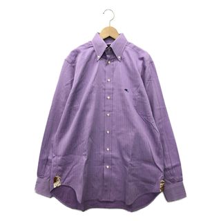 美品 エトロ ETRO 長袖シャツ ヘリンボーン    メンズ M