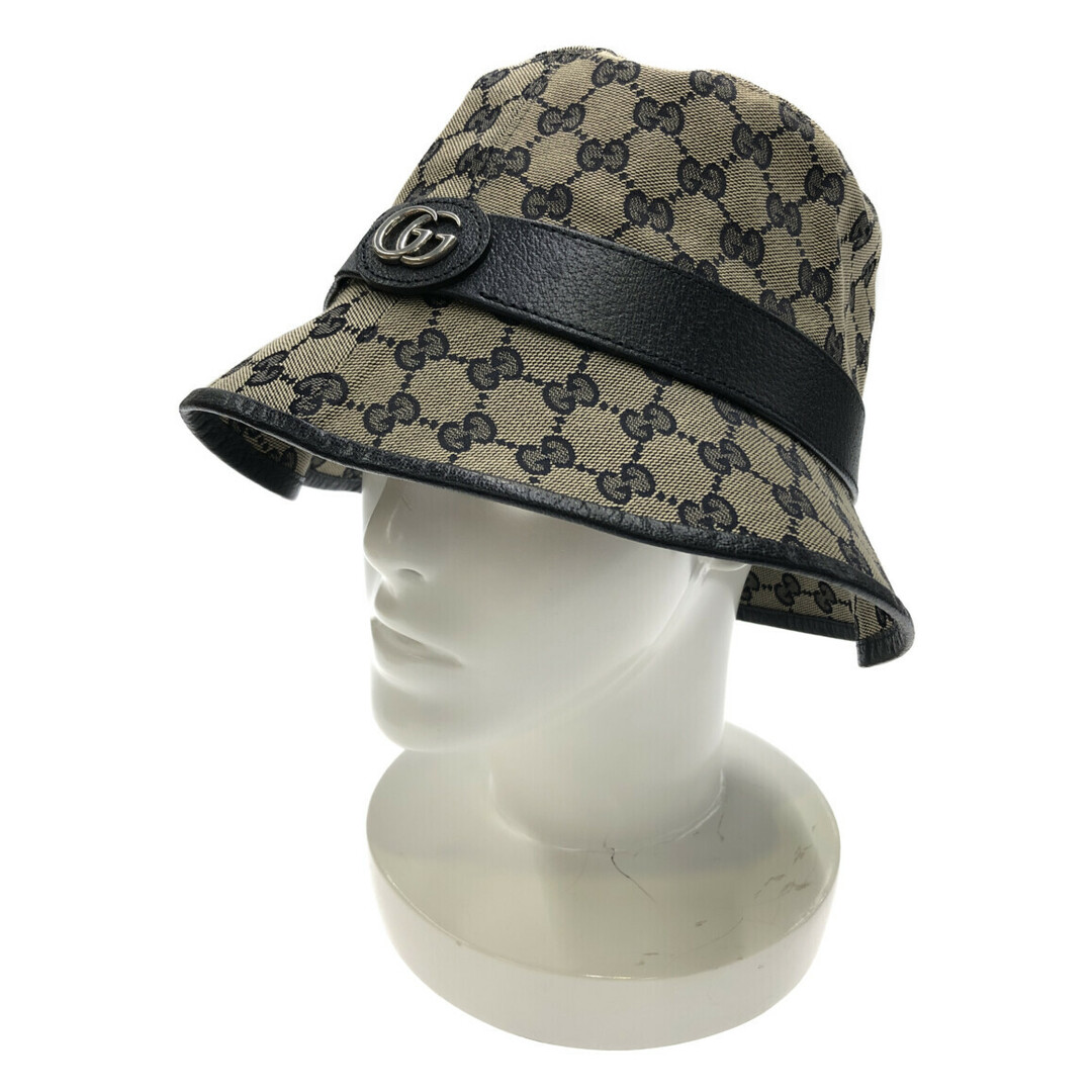 Gucci(グッチ)のグッチ GUCCI バケットハット ダブルG メンズ XL メンズの帽子(ハット)の商品写真