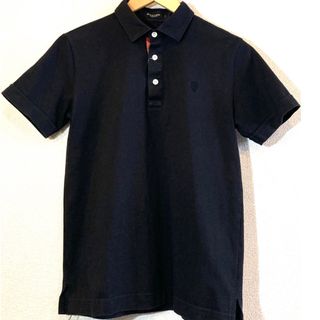 BLACK LABEL CRESTBRIDGE - CRESTBRIDGE★ポロシャツ★日本製★クレストブリッジ★定価2万円★黒