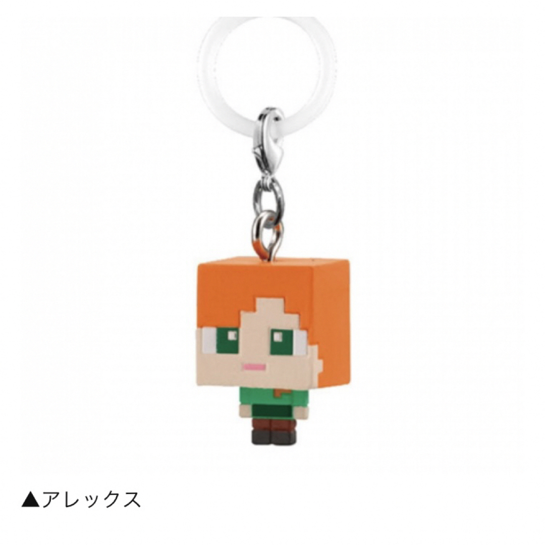 MINECRAFT めじるしアクセサリー chibi 全6種コンプリートセット エンタメ/ホビーのフィギュア(ゲームキャラクター)の商品写真