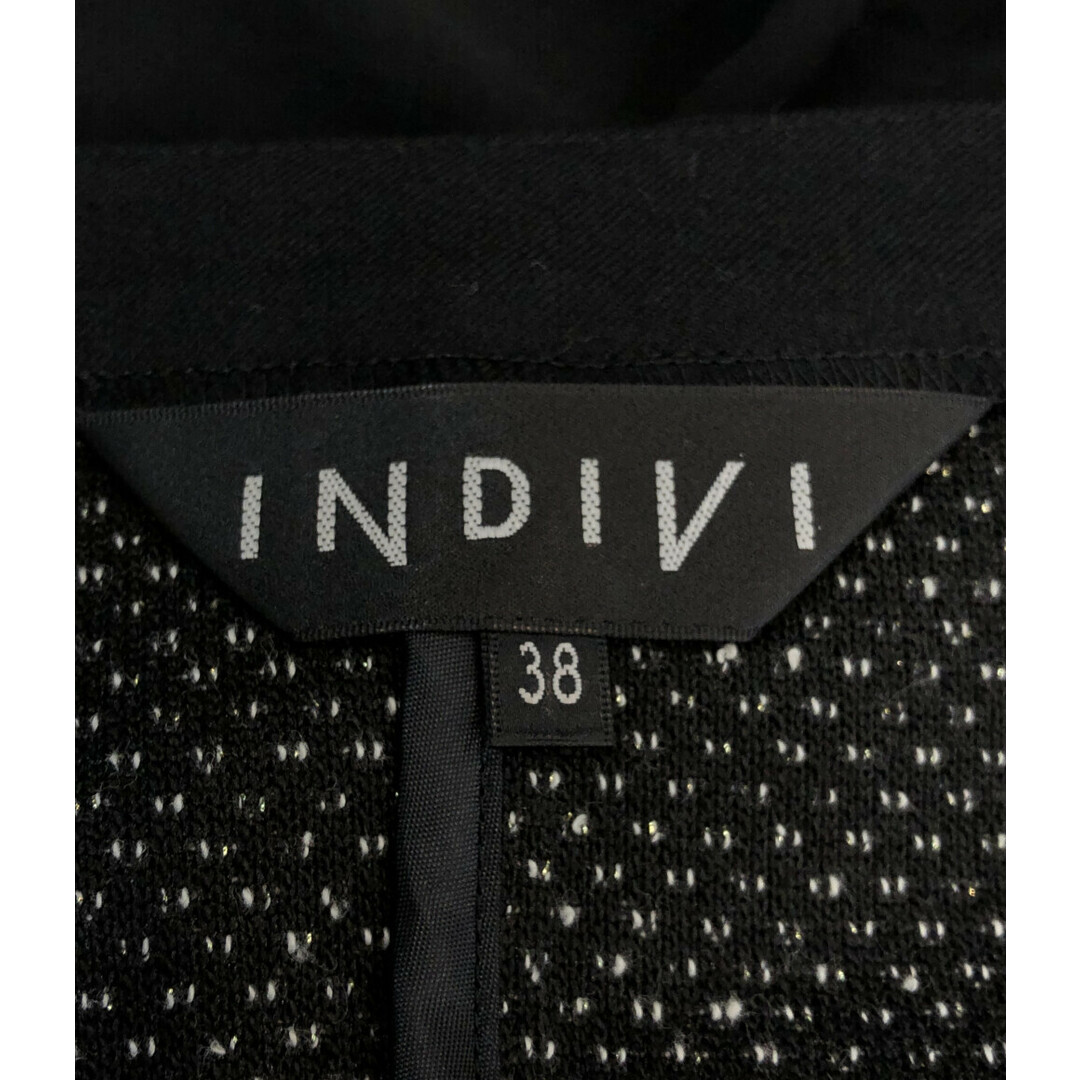 INDIVI(インディヴィ)のインディヴィ ジャケット付きワンピース セットアップ レディース 38 レディースのトップス(ベスト/ジレ)の商品写真