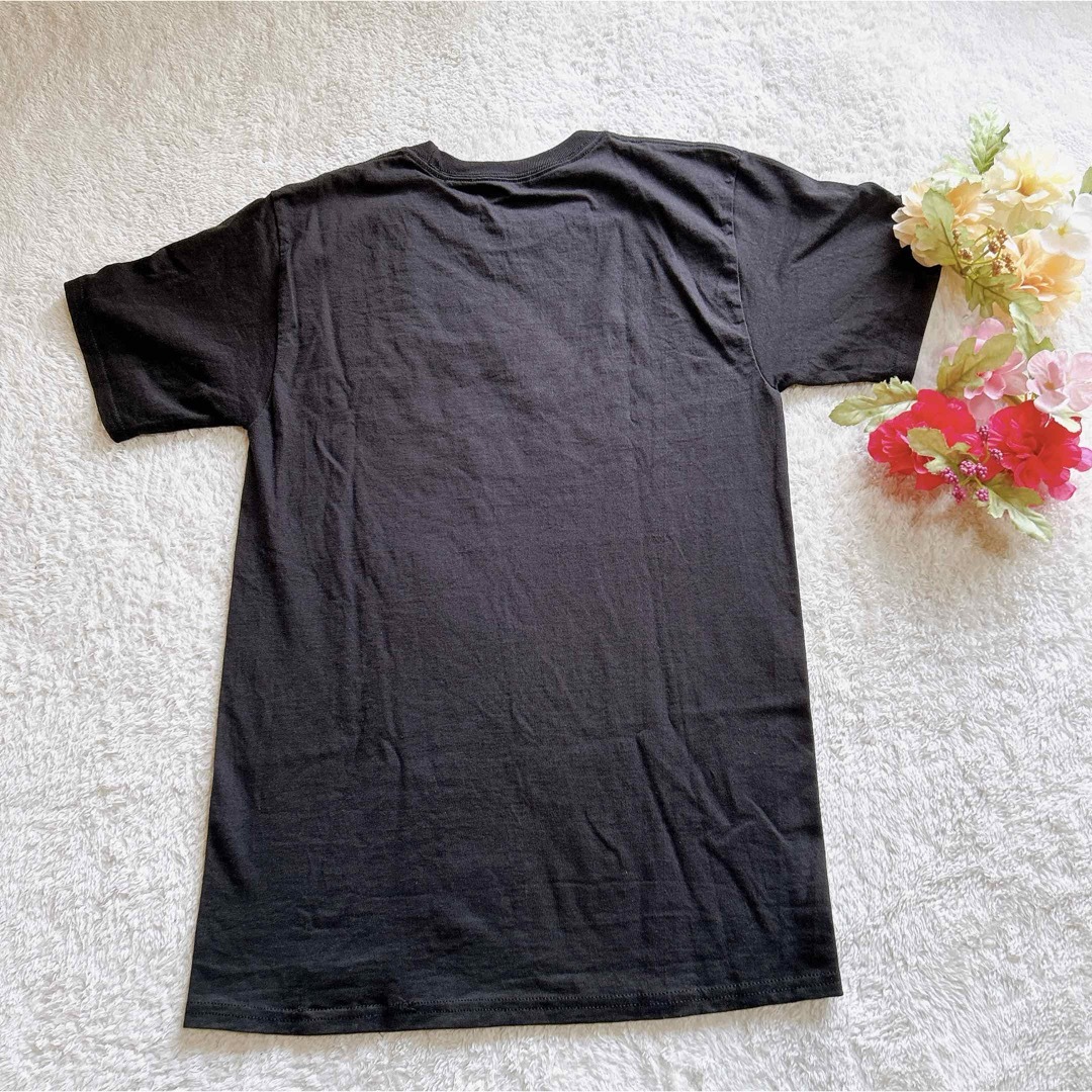 Champion(チャンピオン)のチャンピオン ブラック コットンTシャツ 半袖 ワンポイント  レディースのトップス(Tシャツ(半袖/袖なし))の商品写真