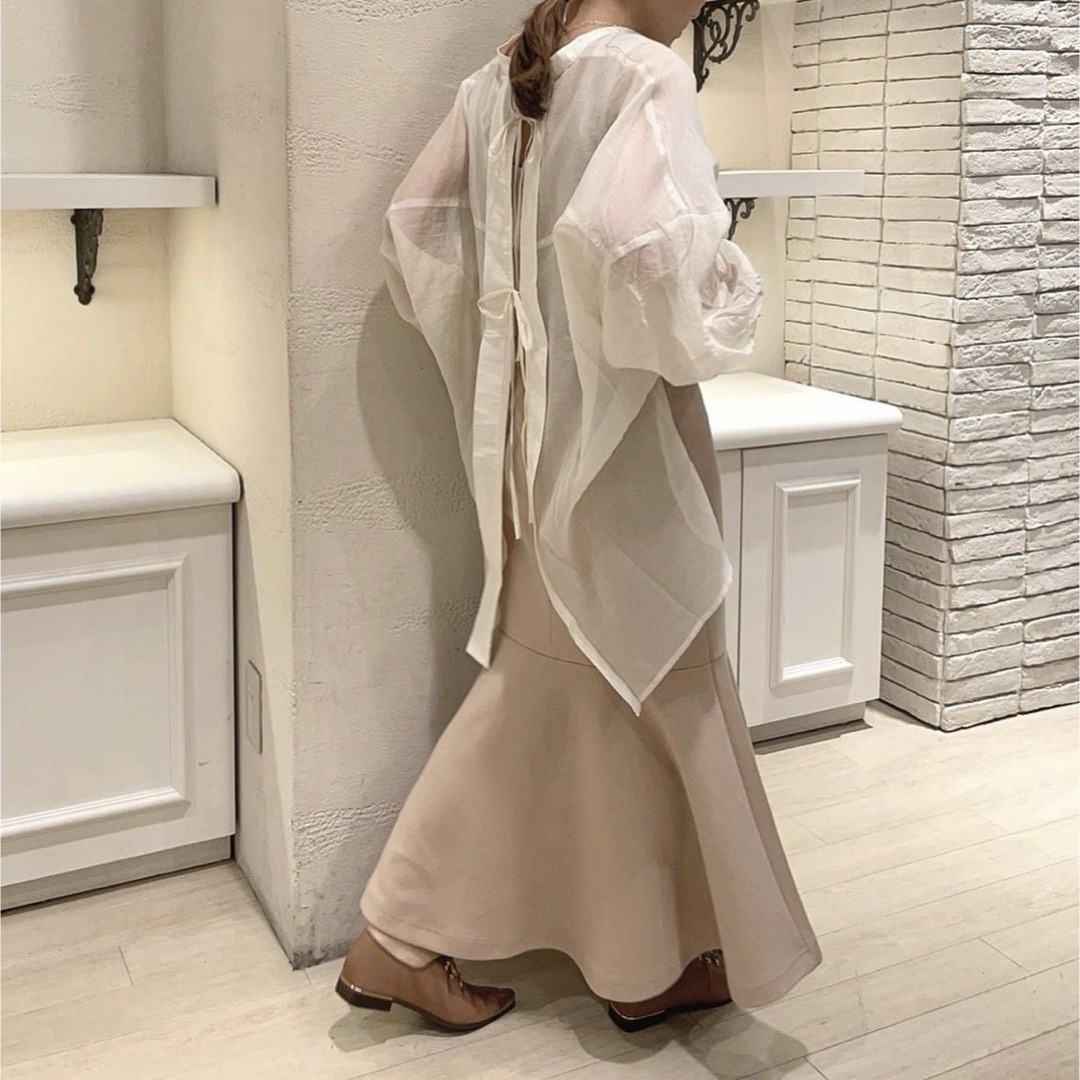 RANDA(ランダ)のスウェットマーメイドスカート レディースのスカート(ロングスカート)の商品写真