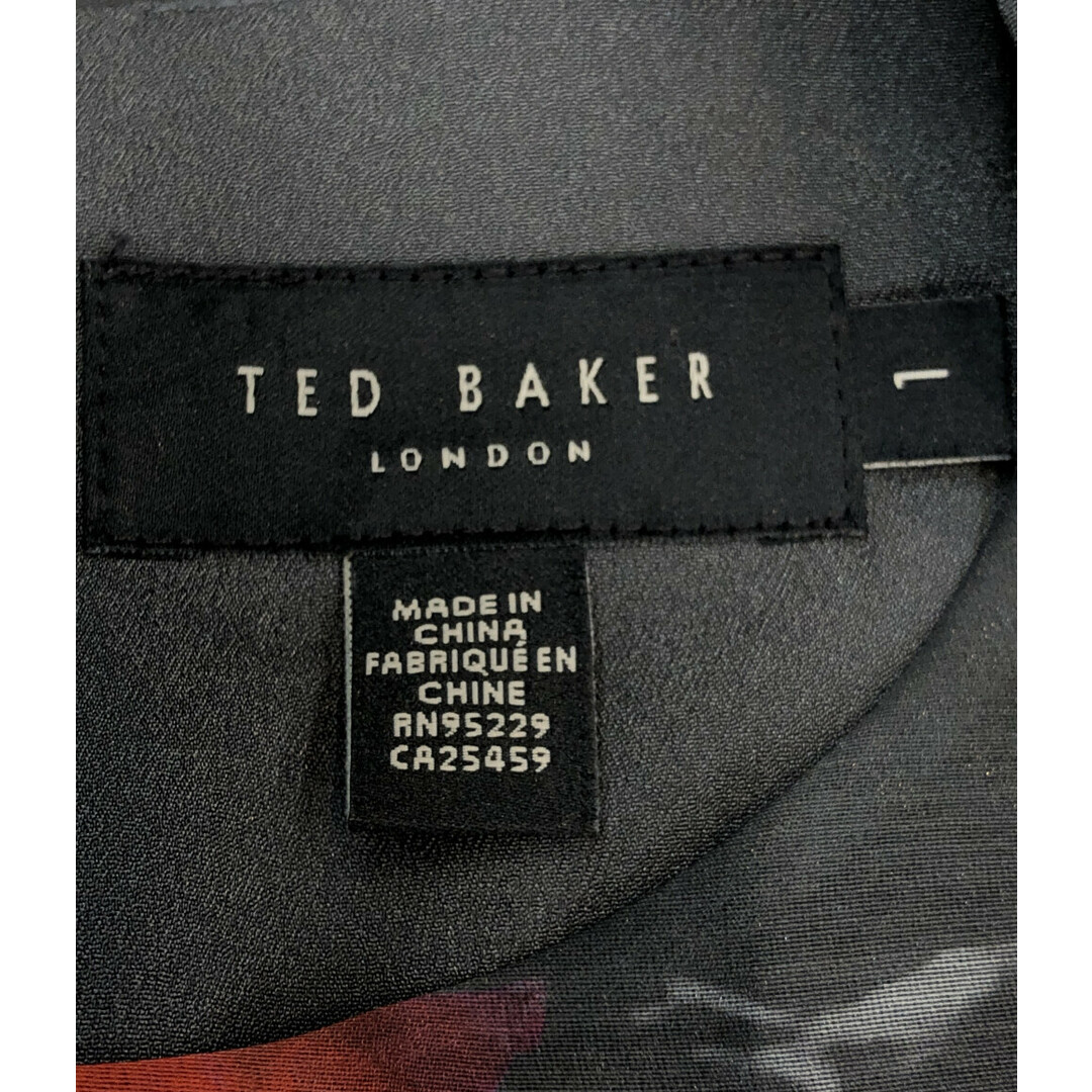 TED BAKER(テッドベイカー)の美品 テッドベーカー TED BAKER 花柄フレアワンピース レディース 1 レディースのトップス(ベスト/ジレ)の商品写真