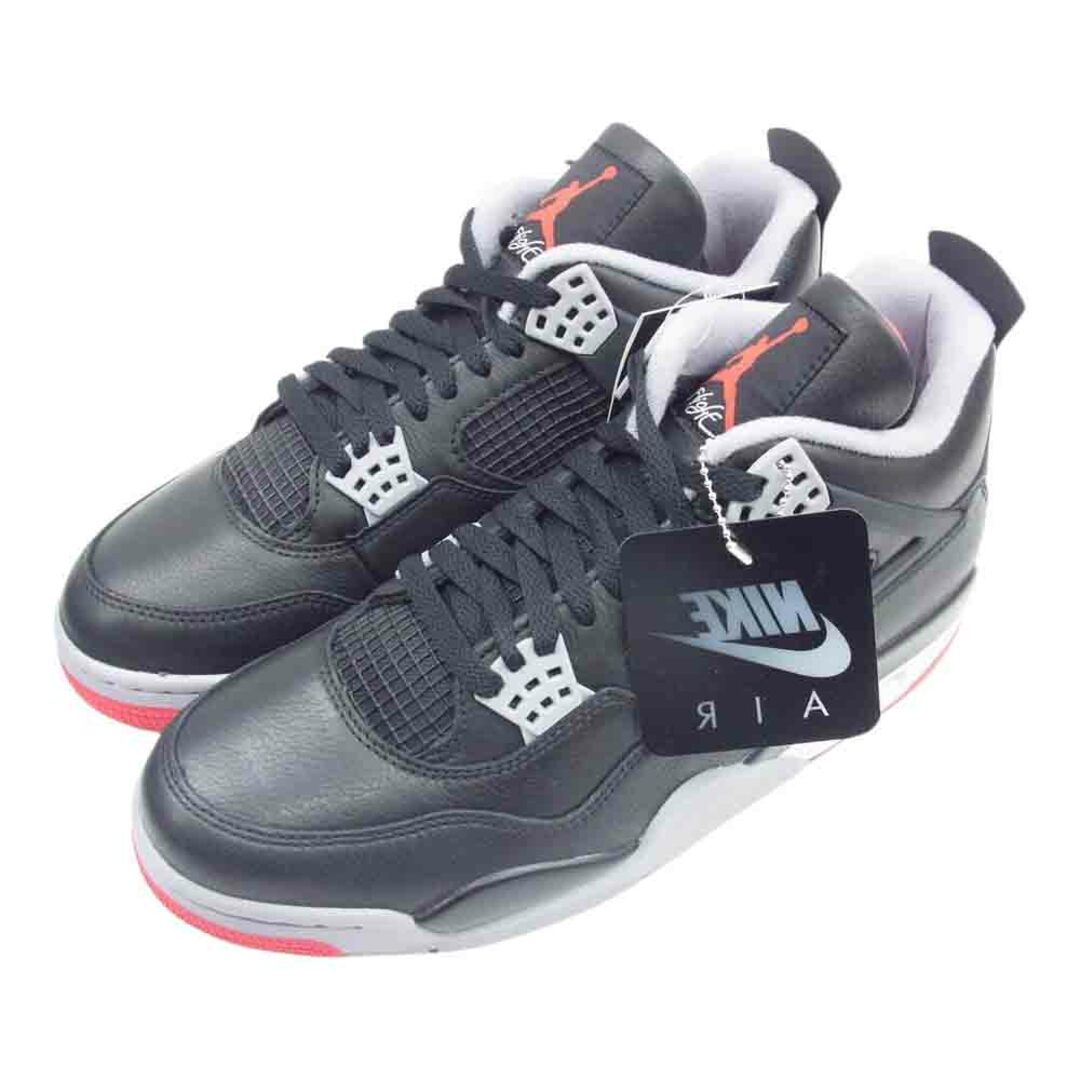 NIKE AIR JORDAN ナイキ ジョーダン スニーカー FV5029-006 Air Jordan 4 Retro Bred Reimagined AJ4 エアジョーダン レトロ ブレッド リイマジンド スニーカー ブラック系 28.5cm【新古品】【未使用】【中古】 メンズの靴/シューズ(スニーカー)の商品写真