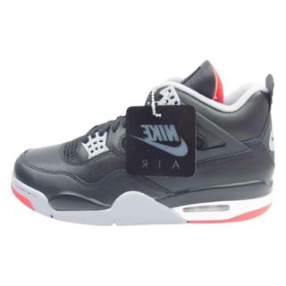 NIKE AIR JORDAN ナイキ ジョーダン スニーカー FV5029-006 Air Jordan 4 Retro Bred Reimagined AJ4 エアジョーダン レトロ ブレッド リイマジンド スニーカー ブラック系 28.5cm【新古品】【未使用】【中古】(スニーカー)