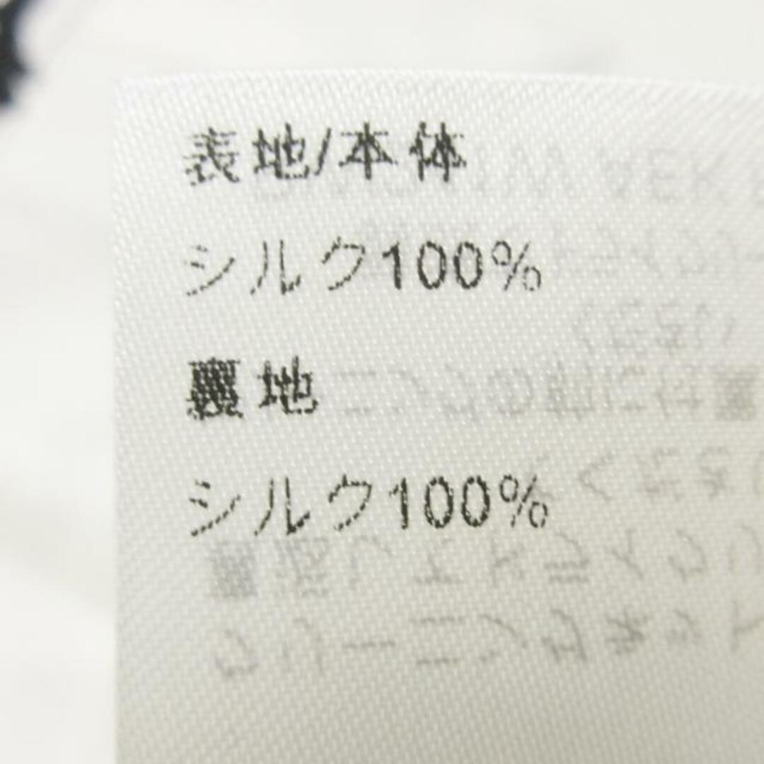 LOUIS VUITTON(ルイヴィトン)のLOUIS VUITTON(ルイヴィトン) ロングスカート サイズ38 M レディース美品  インクタイガーアシンメトリカルプリーツミディスカート 1ABTCS / RW241W AEK FPSX35 白×黒 タイガー(虎)・ロゴ柄/ワンウェイプリーツ/シルク/サイドジップ シルク レディースのスカート(ロングスカート)の商品写真