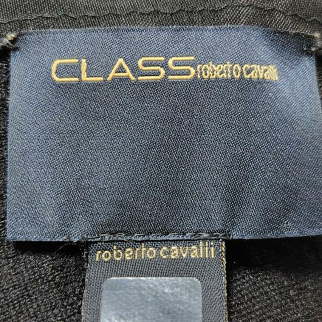 CLASS roberto cavalli(クラスロベルトカヴァリ) ワンピース レディース - 黒 ノースリーブ/ひざ丈/レース レディースのワンピース(その他)の商品写真