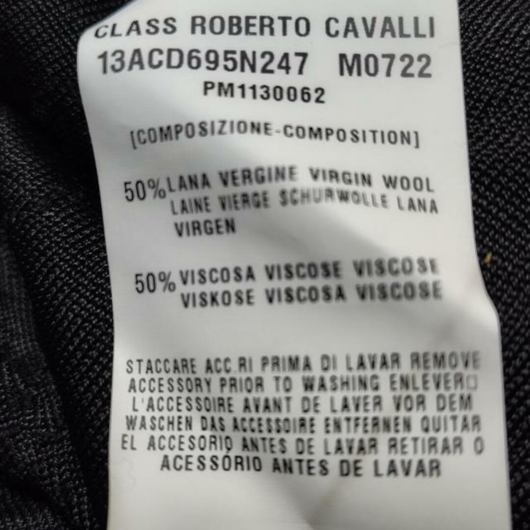 CLASS roberto cavalli(クラスロベルトカヴァリ) ワンピース レディース - 黒 ノースリーブ/ひざ丈/レース レディースのワンピース(その他)の商品写真