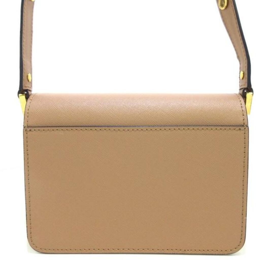 Marni(マルニ)のMARNI(マルニ) ショルダーバッグ TRUNK MINI(トランク ミニ) SBMPS01NO1 ピンクベージュ レザー レディースのバッグ(ショルダーバッグ)の商品写真