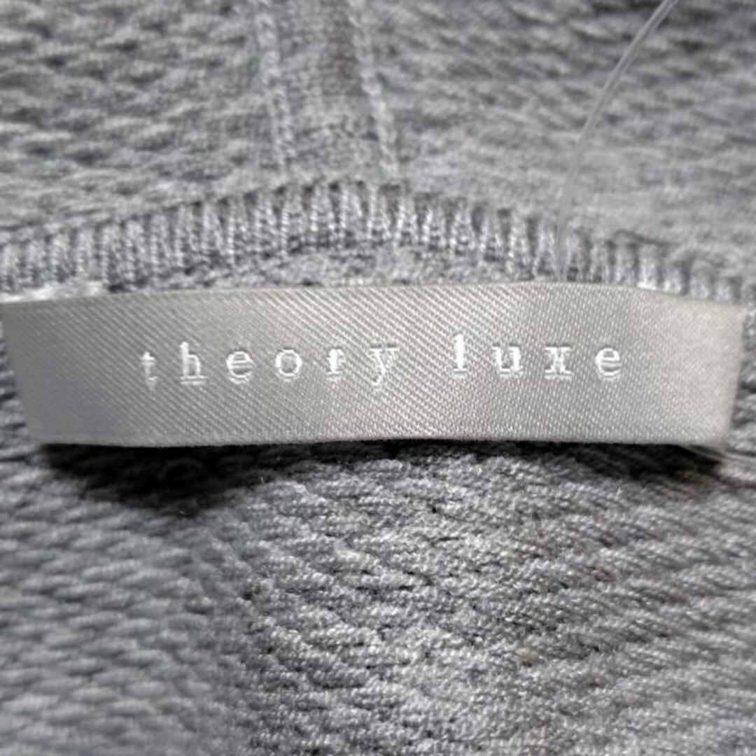 Theory luxe(セオリーリュクス)のtheory luxe(セオリーリュクス) パーカー サイズ38 M レディース - グレー 長袖 レディースのトップス(パーカー)の商品写真