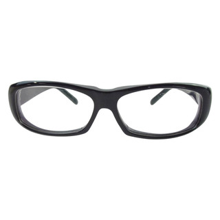 スギモトケイ 杉本圭 メガネ KS-06 kei sugimoto プラスチックフレーム 眼鏡 メガネ ブラック系【中古】(サングラス/メガネ)