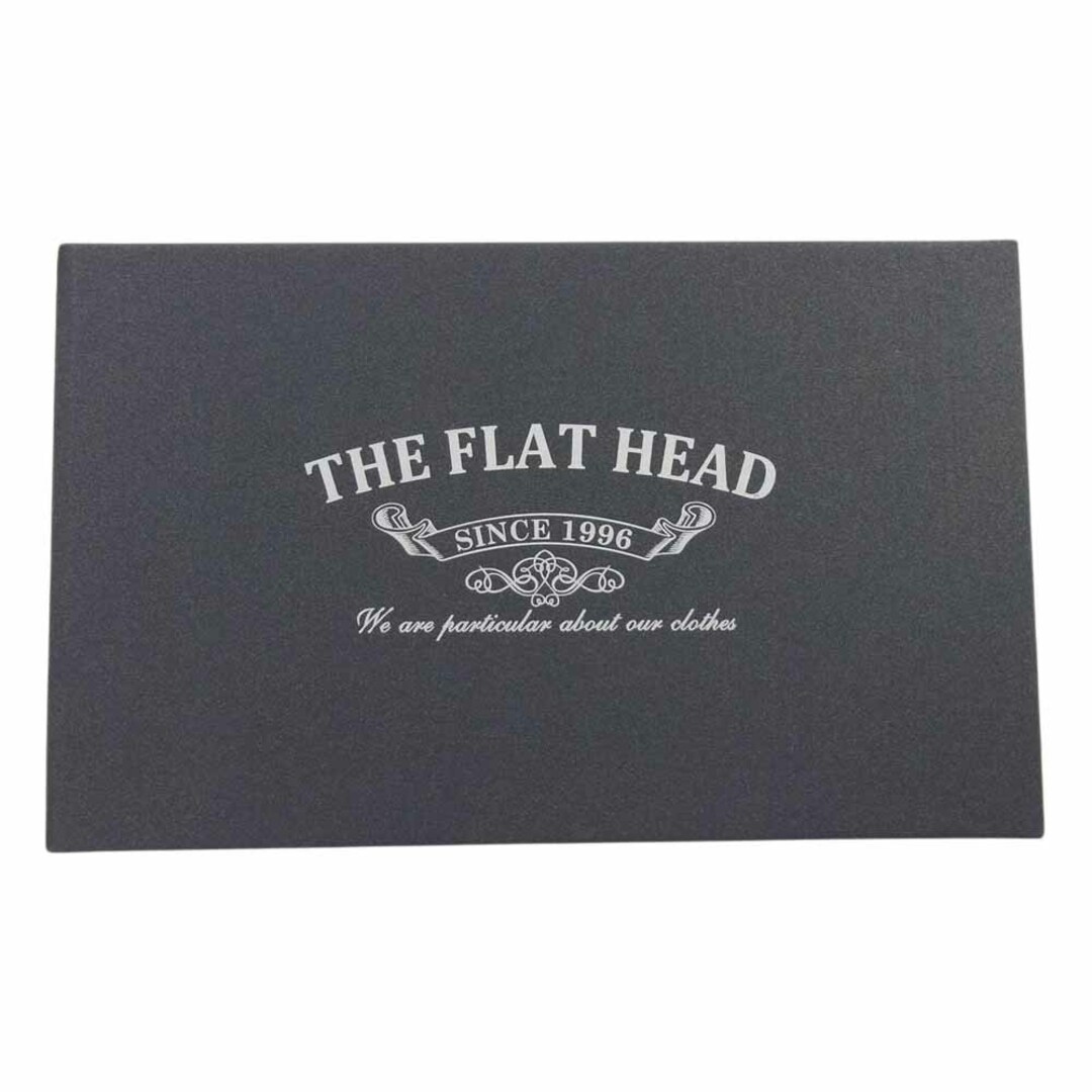 THE FLAT HEAD(フラットヘッド)のTHE FLAT HEAD ザフラットヘッド 財布 STOCKBURG ストックバーグ 多脂革 コンパクト ウォレット 財布 ブラウン系【中古】 メンズのファッション小物(長財布)の商品写真