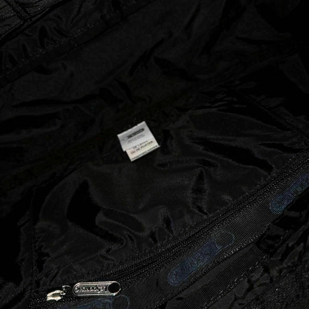LeSportsac(レスポートサック)の【レスポートサック】アニマル 花柄 パッチワーク ショルダーバッグ 黒×カラフル レディースのバッグ(ショルダーバッグ)の商品写真