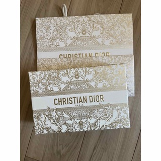 Christian Dior - クリスチャンディオール　ショッパー&ボックス