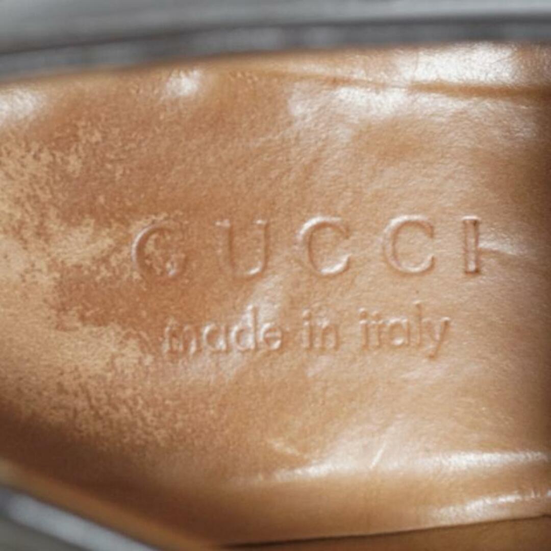 Gucci(グッチ)のGUCCI(グッチ) ローファー 5 1/2 メンズ - ダークブラウン ホースビット レザー メンズの靴/シューズ(その他)の商品写真