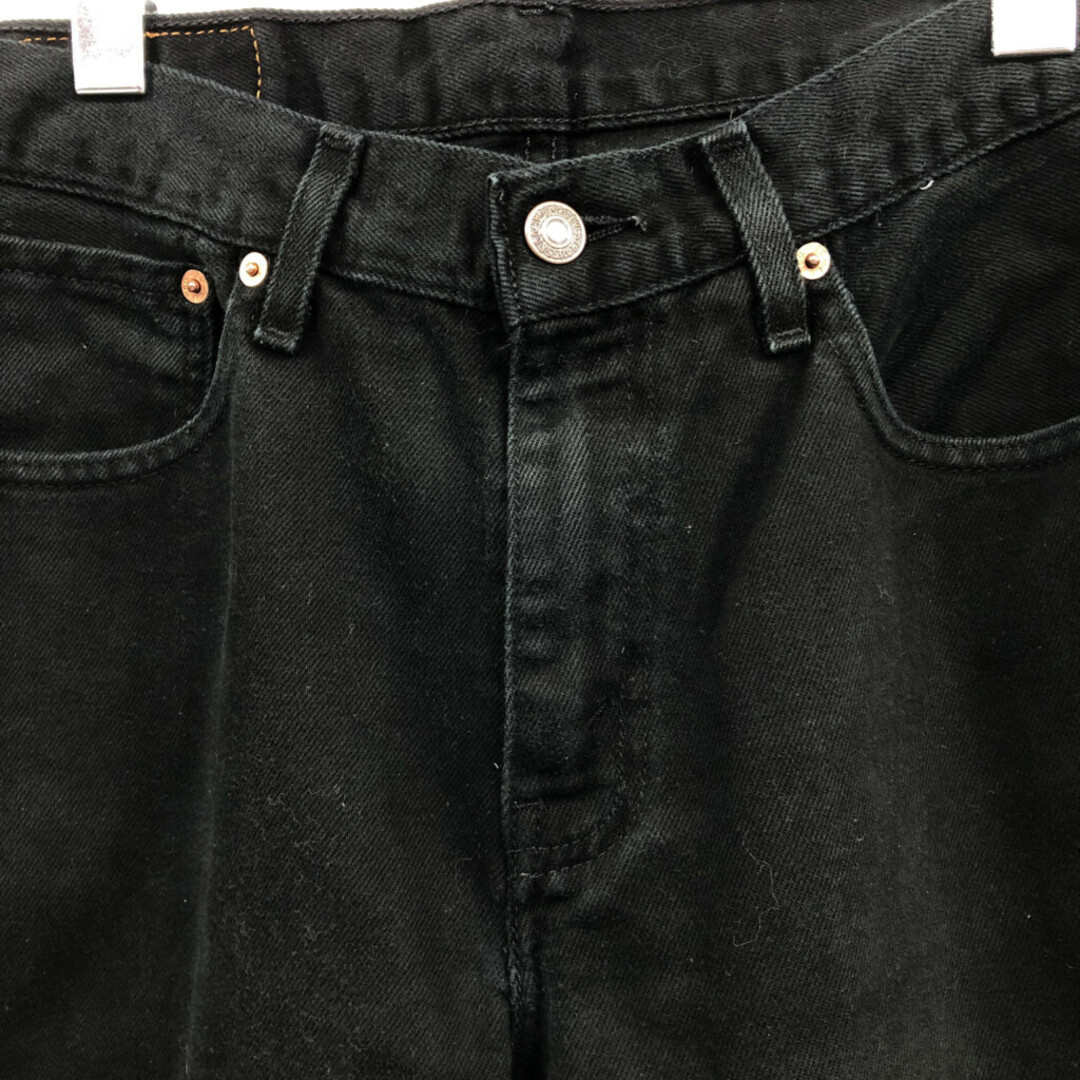 Levi's(リーバイス)のLevi's リーバイス 751 デニムパンツ ブラック (メンズ W33 L32) 中古 古着 Q6903 メンズのパンツ(デニム/ジーンズ)の商品写真