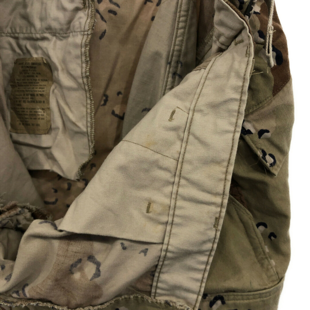 80年代 米軍実物 U.S.ARMY BDUパンツ ミリタリー 6Cデザートカモ ブラウン (メンズ X-LARGE SHORT) 中古 古着 Q6904 メンズのパンツ(その他)の商品写真