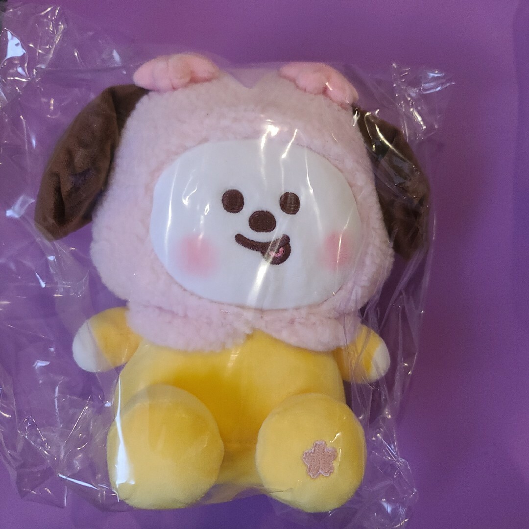 BT21(ビーティーイシビル)のBT21 SPRING DAYS ぬいぐるみ EDITION CHIMMY エンタメ/ホビーのおもちゃ/ぬいぐるみ(ぬいぐるみ)の商品写真