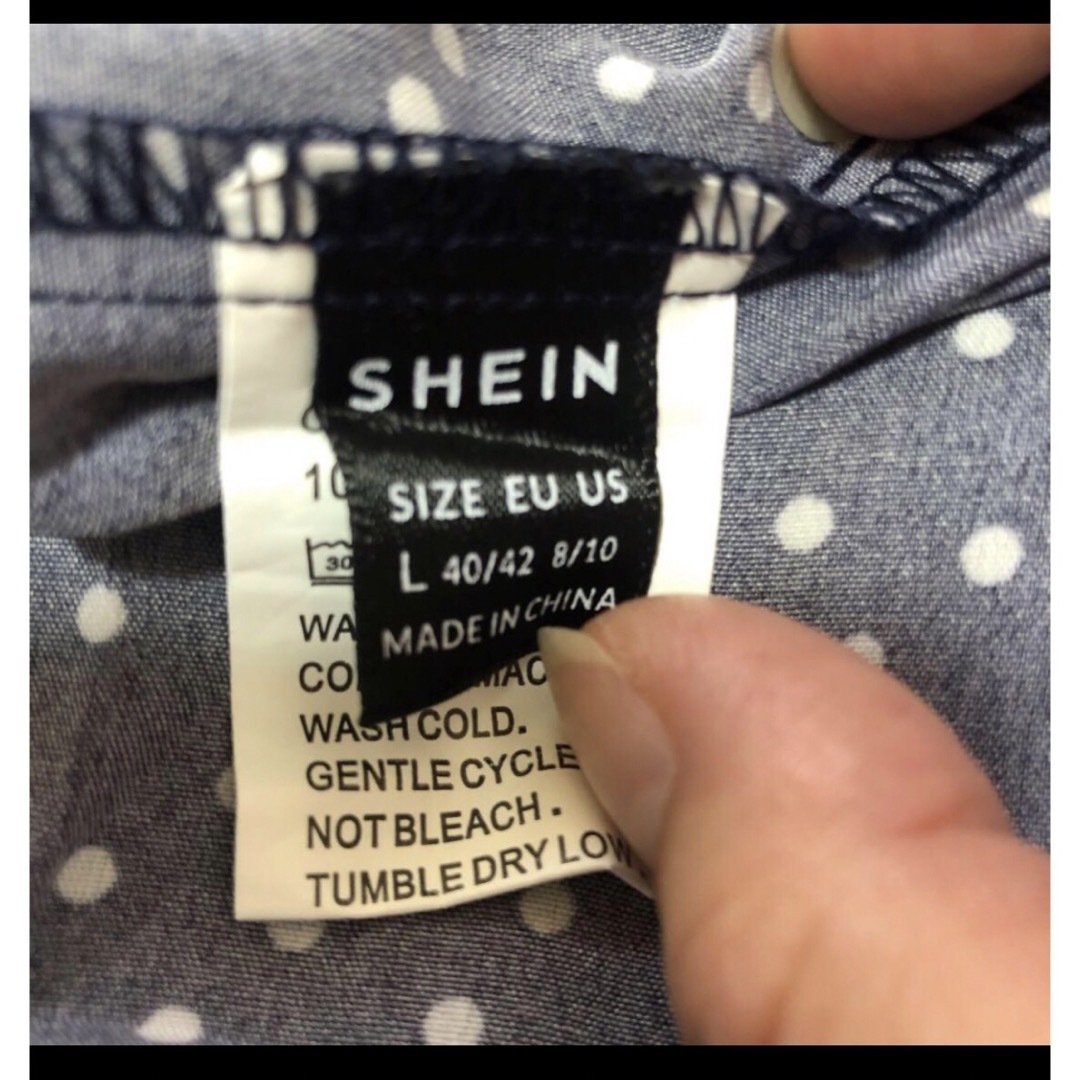 SHEIN(シーイン)のSHEINレディーストップス2点セット♪美品 レディースのトップス(Tシャツ(半袖/袖なし))の商品写真