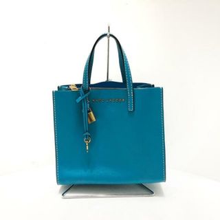 MARC JACOBS(マークジェイコブス) トートバッグ美品  ミニグラインド M0013268 ブルー レザー