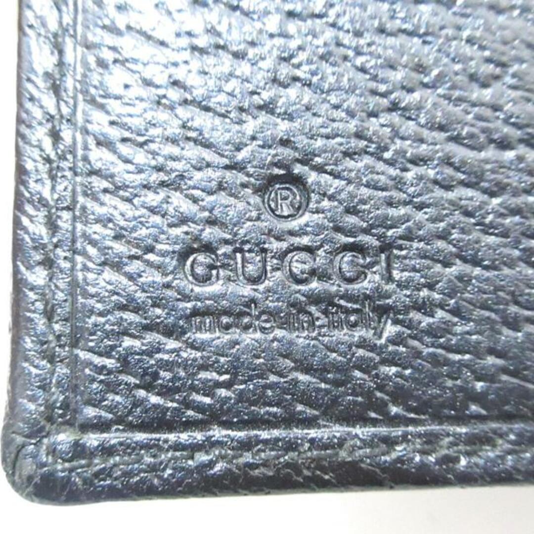 Gucci(グッチ)のGUCCI(グッチ) Wホック財布 - 146195 黒×グリーン ナイロン×レザー レディースのファッション小物(財布)の商品写真