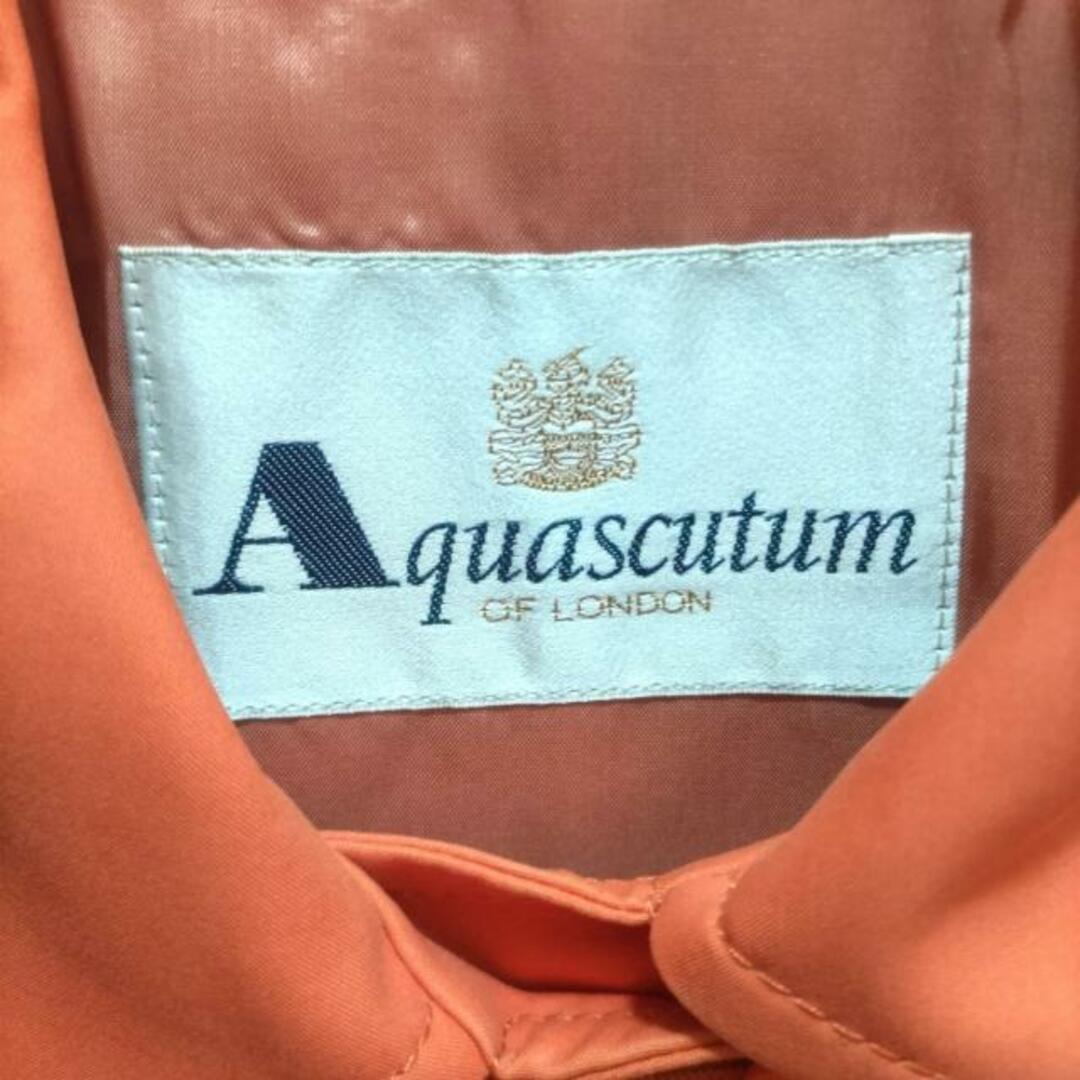 AQUA SCUTUM(アクアスキュータム)のAquascutum(アクアスキュータム) ブルゾン レディース - オレンジ 長袖/春/秋 レディースのジャケット/アウター(ブルゾン)の商品写真