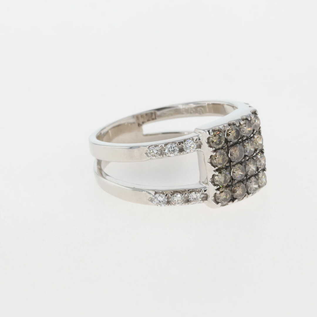 メレダイヤ デザインリング 12号 750 【中古】 レディースのアクセサリー(リング(指輪))の商品写真