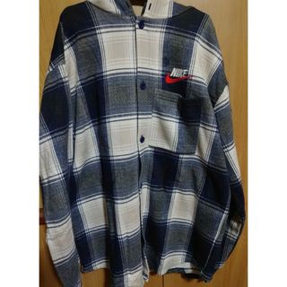 セール Supreme NIKE Plaid Hooded Sweatshirt