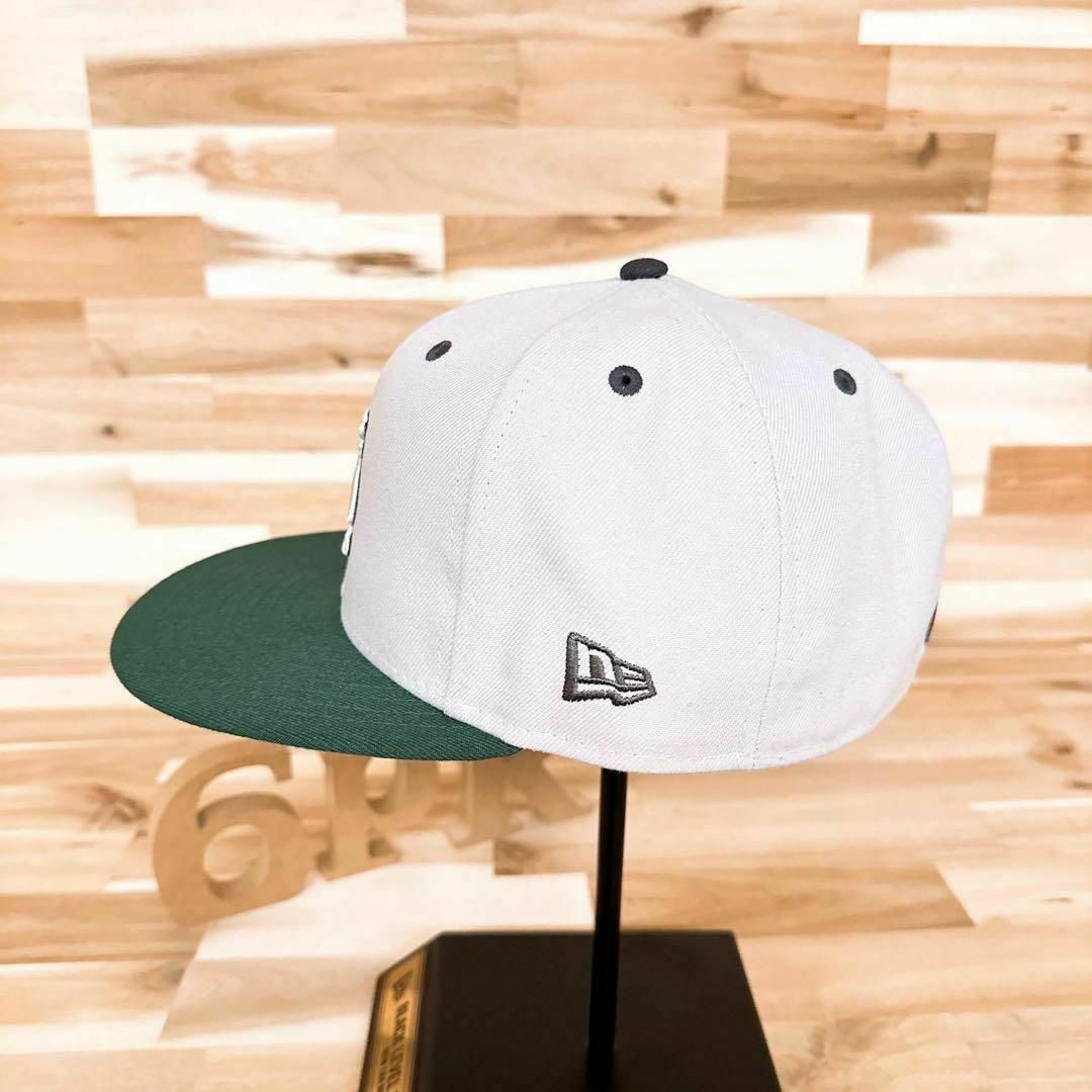 NEW ERA(ニューエラー)のレア【ニューエラ×カージナルス】限定モデル 100ドル キャップ ベージュ×緑 メンズの帽子(キャップ)の商品写真