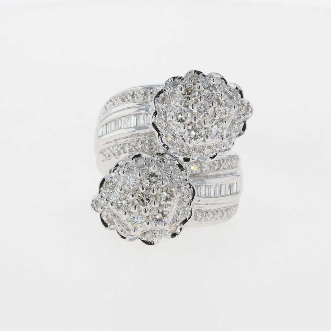 メレダイヤ デザインリング 10.5号 750 【中古】 レディースのアクセサリー(リング(指輪))の商品写真