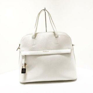 フルラ(Furla)のFURLA(フルラ) ハンドバッグ パイパー 白 レザー(ハンドバッグ)