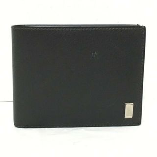 ダンヒル(Dunhill)のdunhill/ALFREDDUNHILL(ダンヒル) 2つ折り財布 - 黒 レザー(財布)