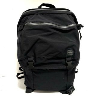 ポーター(PORTER)のPORTER/吉田(ポーター) リュックサック美品  - 黒 CORDURA ナイロン(リュック/バックパック)