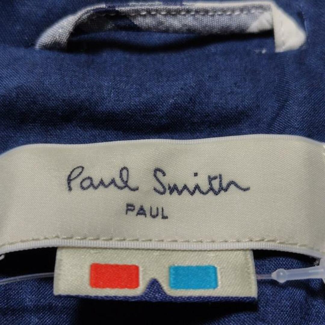Paul Smith(ポールスミス)のPaulSmith(ポールスミス) ジャケット サイズ40 L レディース - ダークネイビー 長袖/綿/麻/春/秋 レディースのジャケット/アウター(その他)の商品写真