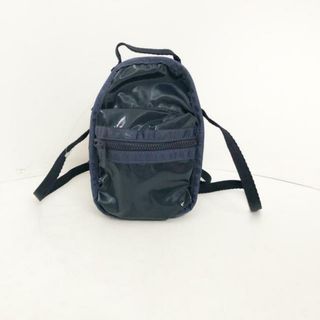 レスポートサック(LeSportsac)のLESPORTSAC(レスポートサック) ショルダーバッグ美品  - ダークネイビー ミニバッグ レスポナイロン(ショルダーバッグ)