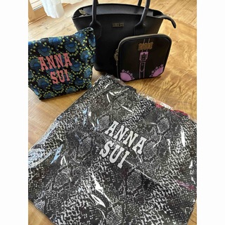 ANNA SUI - ANNA SUIカバン・ポーチ4点セット