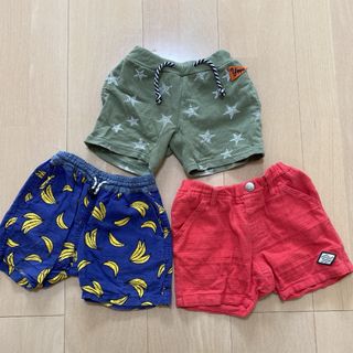 ブリーズ(BREEZE)の値下‼︎ ハーフパンツ 男の子 80 セット売り(パンツ/スパッツ)