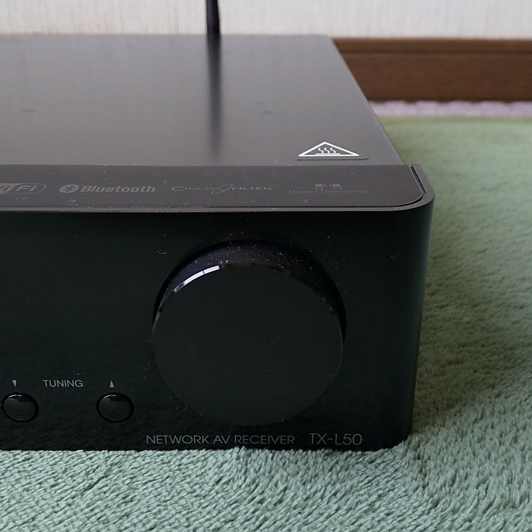 ONKYO(オンキヨー)の【動作品】ONKYO TX-L50 ネットワークAVレシーバー スマホ/家電/カメラのオーディオ機器(アンプ)の商品写真