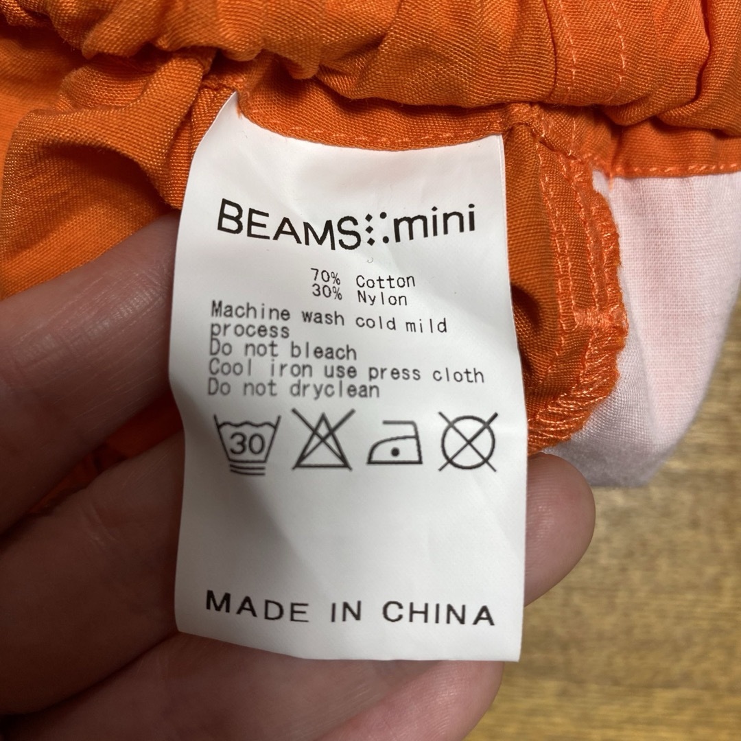 BEAMS(ビームス)のビームスミニ beams mini パンツ 90 キッズ/ベビー/マタニティのキッズ服男の子用(90cm~)(パンツ/スパッツ)の商品写真