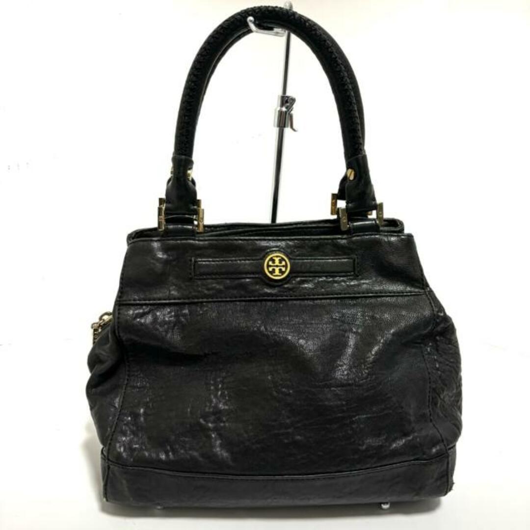 Tory Burch(トリーバーチ)のTORY BURCH(トリーバーチ) ハンドバッグ - 黒 レザー レディースのバッグ(ハンドバッグ)の商品写真