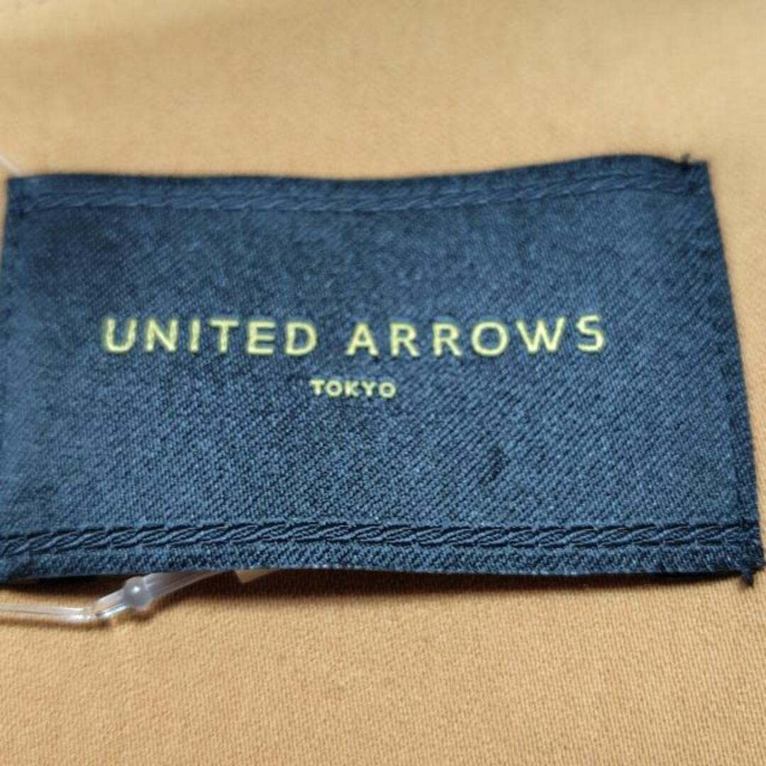 UNITED ARROWS(ユナイテッドアローズ)のUNITED ARROWS(ユナイテッドアローズ) ワンピース サイズ38 M レディース - ライトブラウン ノースリーブ/ひざ丈 レディースのワンピース(その他)の商品写真